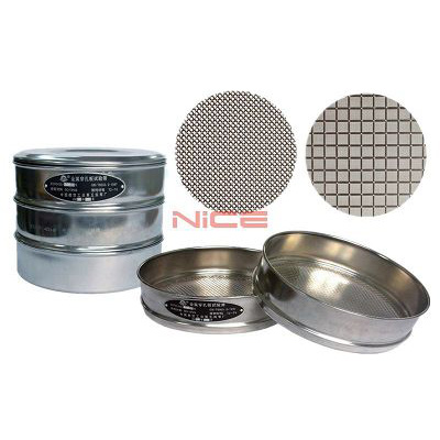 NMC200 stainless steel powder size test sieve 