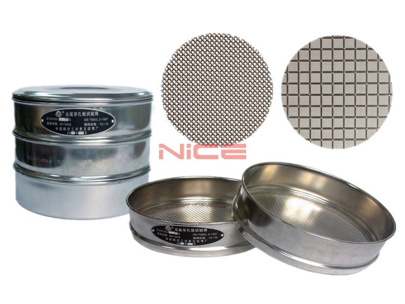 NMC200 stainless steel powder size test sieve Analysis Sieve